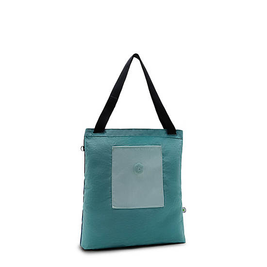 Bolso Tote Kipling Annas Azules Turquesa | MX 1438HA